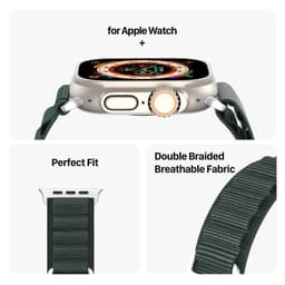 Apple Watch - DUX GS Version Strap - 38mm/40mm/41mm/42mm(10.Gen) Vert – Bild 9