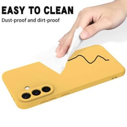 Samsung Galaxy S24 FE - Housse de protection en silicone, jaune – Bild 8