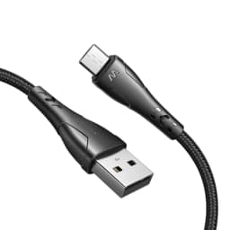 McDodo - Cavo di ricarica e dati da USB-A a Micro-USB, 1,2 m, nero – Bild 1
