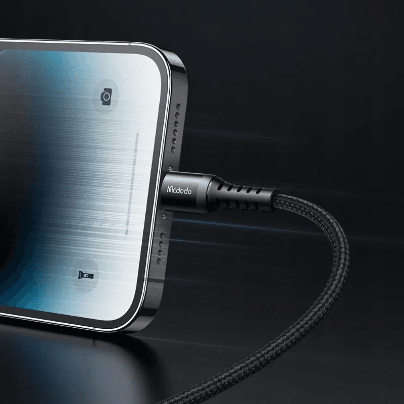 McDodo - Câble de charge USB-C vers Lightning, 1m, noir – 3