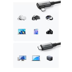 Ugreen – USB-C auf USB-C VR Link Kabel 5 m, 60W PD (US551 / 90629), schwarz – Bild 6