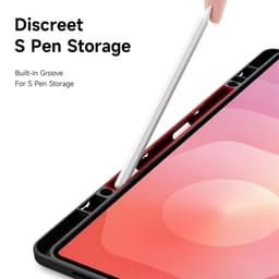Samsung Galaxy Tab S11 Ultra - Dux Ducis Magi Series, étui à rabat relevable, noir – Bild 5