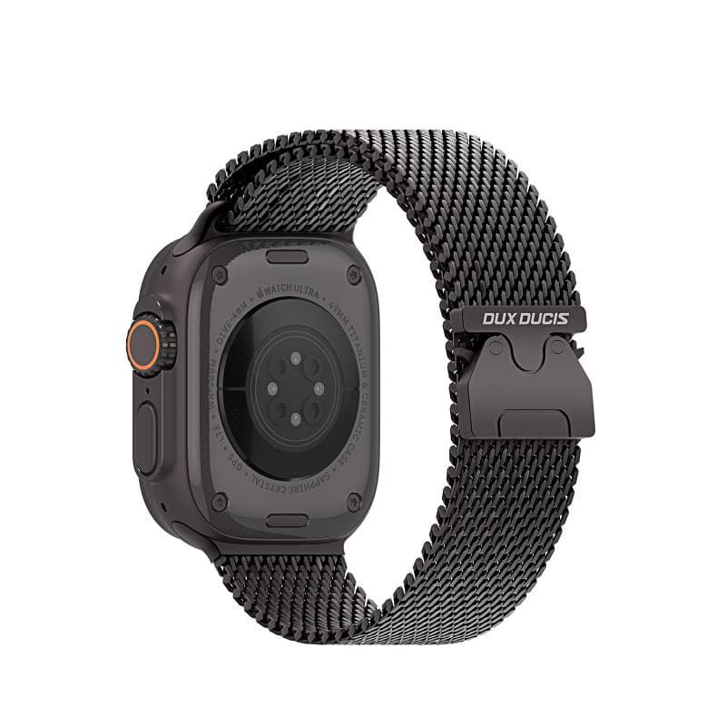 Apple Watch - DUX Milanese Air Strap - 38mm/40mm/41mm/42mm(10.Gen), Grau – 3