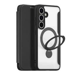 Samsung Galaxy S25 Ultra - Dux Skin X Pro Series with 360 degree ring stand, black – Bild 1