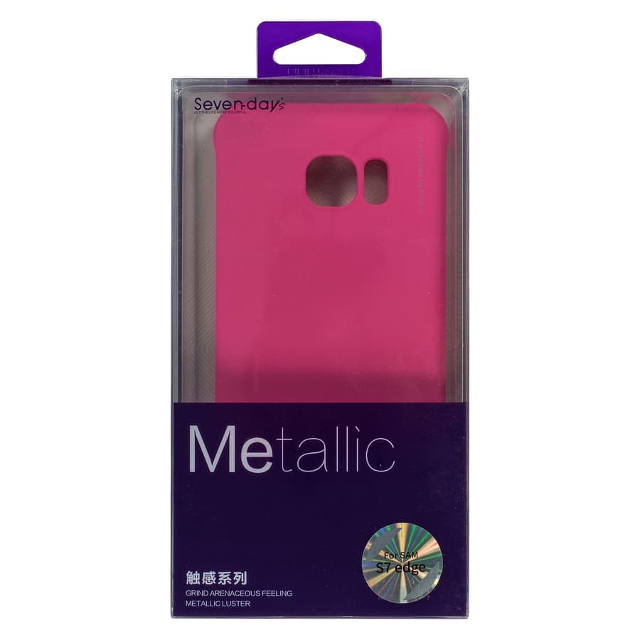 Samsung Galaxy S7 Edge - Seven Days rose métallisé
