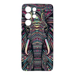 Samsung Galaxy S21 Ultra - Custodia Aztec Elephant – Bild 1
