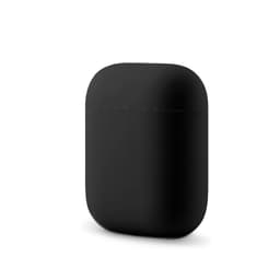 Airpods 1+2 - Custodia da appendere in silicone nero – Bild 2