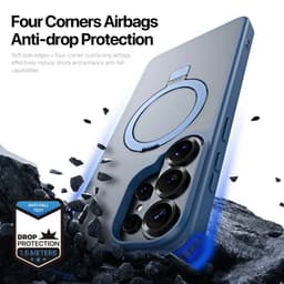 Samsung Galaxy S26 Ultra - Dux Ducis Yind Series avec Magsafe et fonction stand en bleu foncé – Bild 8