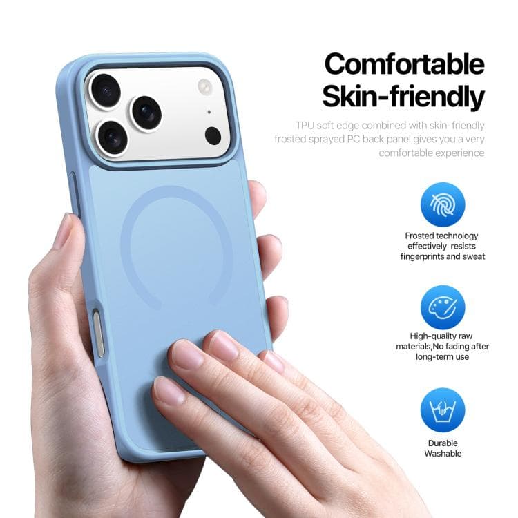 iPhone 17 Pro - Dux Ducis Yind Series mit Magsafe in blau – 4