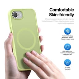 iPhone 16e/17e - Serie Dux Ducis Yind con Magsafe in verde – Bild 5