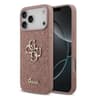 iPhone 17 Pro Max - Custodia Guess con logo in metallo, rosa GUHCP17XHG4SGP