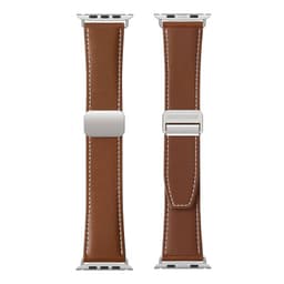 Apple Watch - DUX Gadget Series Armband aus echtem Leder (38MM - 42MM) YA Version, braun – Bild 3