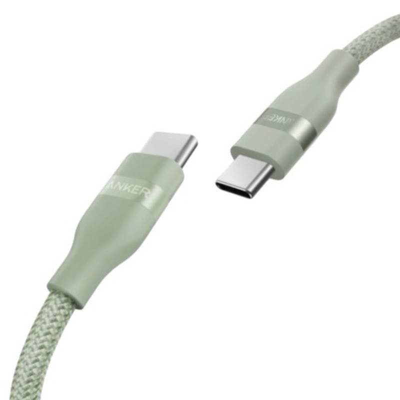 Anker Ultra Soft Kabel - USB-C zu USB-C - 240W - 0.9M - Grün – 2
