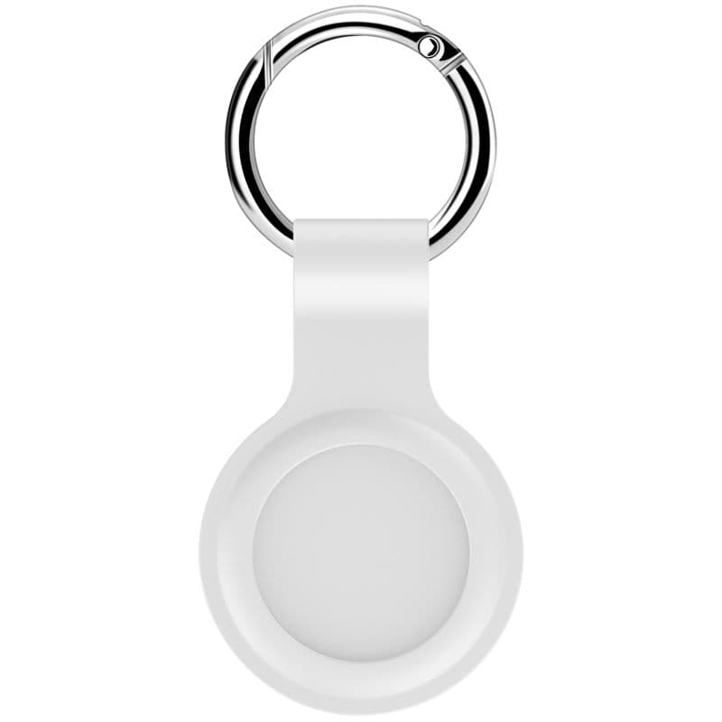 Copertura AirTag - Portachiavi in silicone iCarer, bianco (XYSK001-WH) – 2