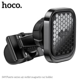 Hoco S49 Fuerte series air outlet magnetic car holder, schwarz – Bild 4