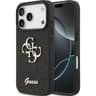 iPhone 17 - Étui métal Guess Logo, noir GUHCP17LHG4SGK
