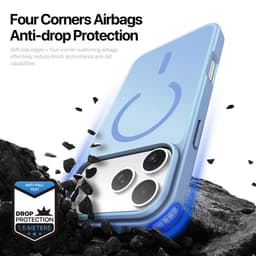 iPhone 17 Pro - Serie Dux Ducis Yind con Magsafe in blu – Bild 7
