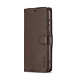 Samsung Galaxy A37 - LC.IMEEKE Custodia a portafoglio con 3 scomparti per carte e chiusura magnetica, marrone – Bild 6