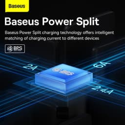 Baseus Flash Series Ⅱ One-for-three Fast Charging Cable USB to M+L+C 100W 1.5m Violet (CASS030005) – Bild 6