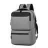 Okade S9903 - Laptop backpack 13-15.6" with USB & trolley strap, water-repellent, gray