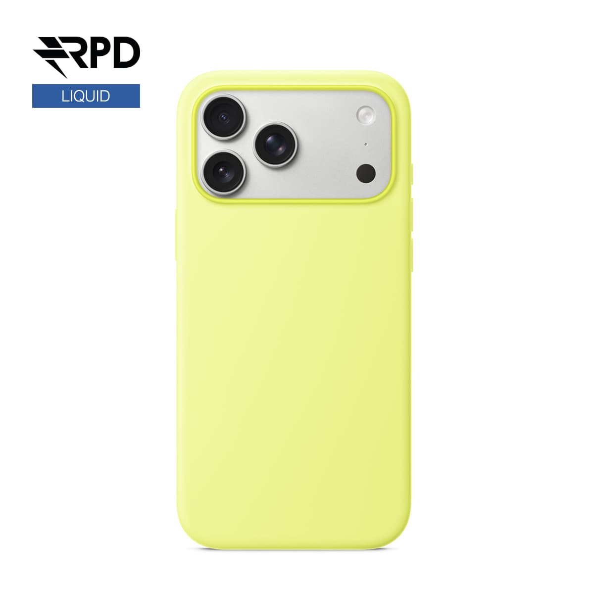 iPhone 17 Pro Max - Silicone Case Neon Yellow, Liquid (Magsafe version)