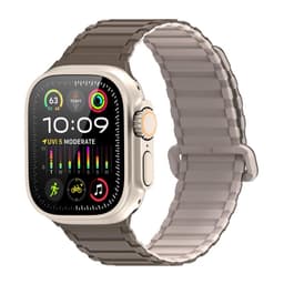 Apple Watch - DUX KJ Version Strap (42-49mm) Brown Grey – Bild 1