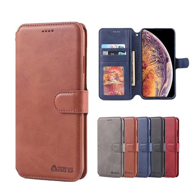 Samsung Galaxy A20s - AZNS flip case, rot