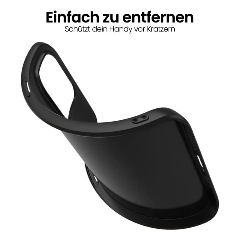 Apple iPhone 16 - X-Level Guardian Backcase aus TPU, ultra dünn & flexibel, Kameraschutz, Schwarz – 2