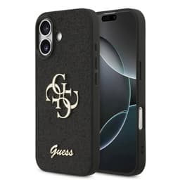 iPhone 17 - Étui métal Guess Logo, noir GUHCP17SHG4SGK – Bild 1