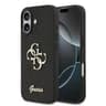 iPhone 17 - Étui métal Guess Logo, noir GUHCP17SHG4SGK