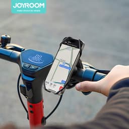 Joyroom - Portacellulare da bicicletta in silicone, nero (JR-ZS382) – Bild 4
