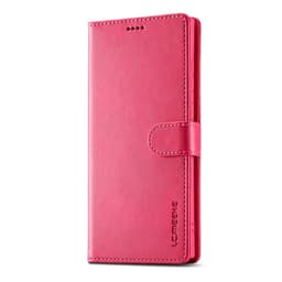 Samsung S21 - LC.IMEEKE Custodia a portafoglio con 3 scomparti per carte e chiusura magnetica, rosa – Bild 2