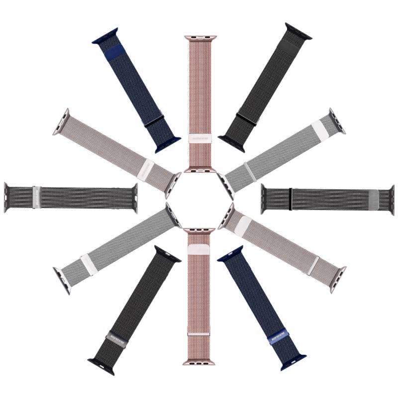 Apple Watch - DUX Milanese Version Strap - 38mm/40mm/41mm/42mm(10.Gen), Pink – 2