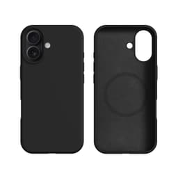 RPD - Custodia in silicone per iPhone 16 Burom con MagSafe, nero – Bild 1