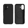 RPD - Custodia in silicone per iPhone 16 Burom con MagSafe, nero