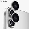 ANANK iPhone 17 - Rear camera armored glass - 99AR+ Corning Glass, Dual Lens Protection, Silver