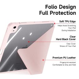 iPad Air 4/5/6 10.9 - Serie Dux Ducis Magi, custodia flip stand-up, rosa – Bild 5