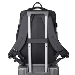 Okade S70 Zaino per laptop da 17,3 pollici - Zaino da lavoro e da viaggio USB, funzione valigia, nero – Bild 6