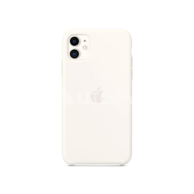Apple iPhone 11 - Apple Silicone Case, Weiss