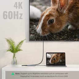 Ugreen – USB-C Hub 5-in-1 (4x USB-A + HDMI) (CM136 / 70495), grau/schwarz – Bild 2