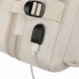 Okade - S2304 Zaino per notebook - USB, idrorepellente, per viaggi di lavoro, fino a 17,3 pollici, rosa – Bild 3