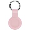 Set of 2 AirTag key fob covers - iCarer silicone case, pink (XYSK002-PK)
