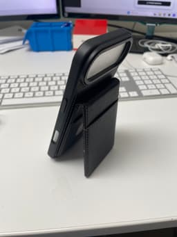 iPhone Air - RPD Magsafe Case mit magnetischer Wallet und Stand-Funktion, Black – Bild 2
