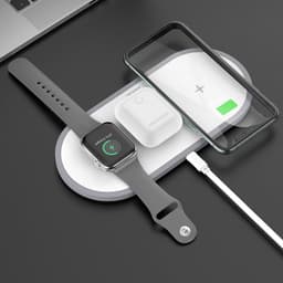 HOCO Handsome 3-in-1 wireless fast charger (CW24) – Bild 3