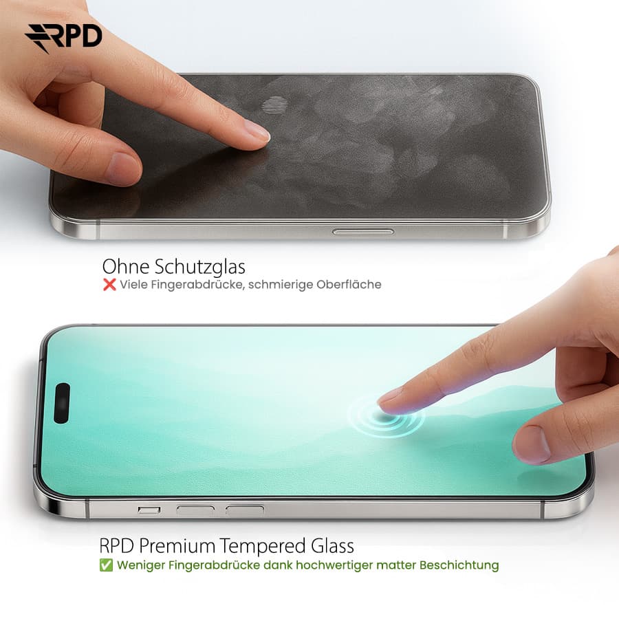 iPhone Air - SilkTouch Premium Tempered Glass / Armored Glass - Matt – 2