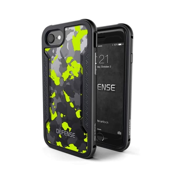 iPhone 7 / 8 Plus - Raptic/X-Doria Defense shield clear green