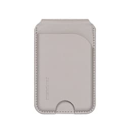 iPhone 12/13/14/15/16 Series . Dux Ducis Magnetic Leather Wallet Stand with MagSafe, Grau – Bild 1