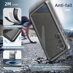 Samsung Galaxy A35 - Redpepper IP68 SAM Series Waterproof Outdoor Case, black – Bild 6