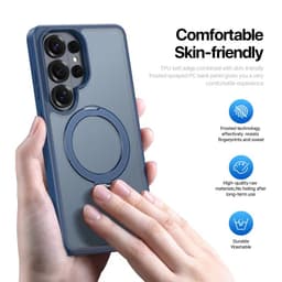 Samsung Galaxy S26 Ultra - Dux Ducis Yind Series avec Magsafe et fonction stand en bleu foncé – Bild 5