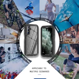 Samsung Galaxy A15 - Redpepper IP68 SAM Series Wasserdichtes Outdoor Case, schwarz – Bild 9